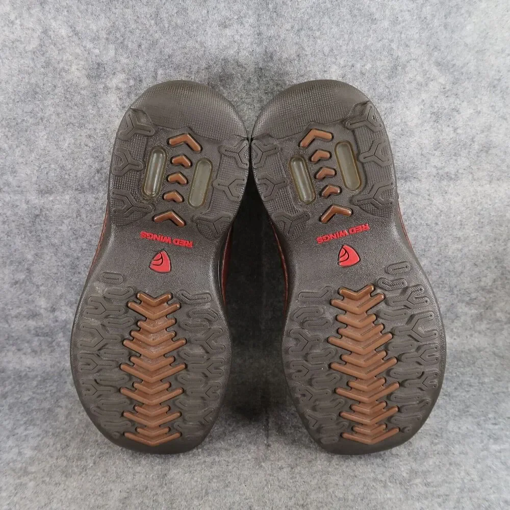 Red Wing Shoes Mens 11 Casual Chukka Derby Moc Leather Brown Comfort Lace Up EE